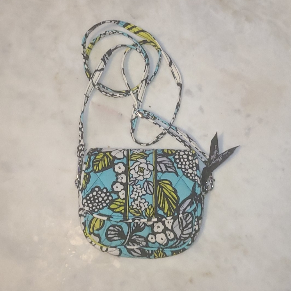 Vera Bradley Island Blooms Mini Crossbody/Belt bag